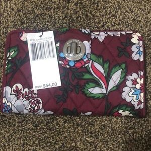 Vera Bradley Turnlock Wallet